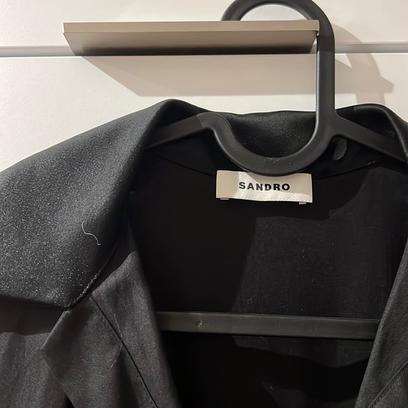 Sandro classic black dress Size 34 - Picture 5 of 9